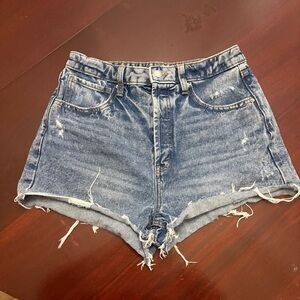 Wild Fable Distressed Blue Jean Shorts
